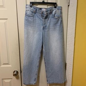 Zara wide leg jeans size 12